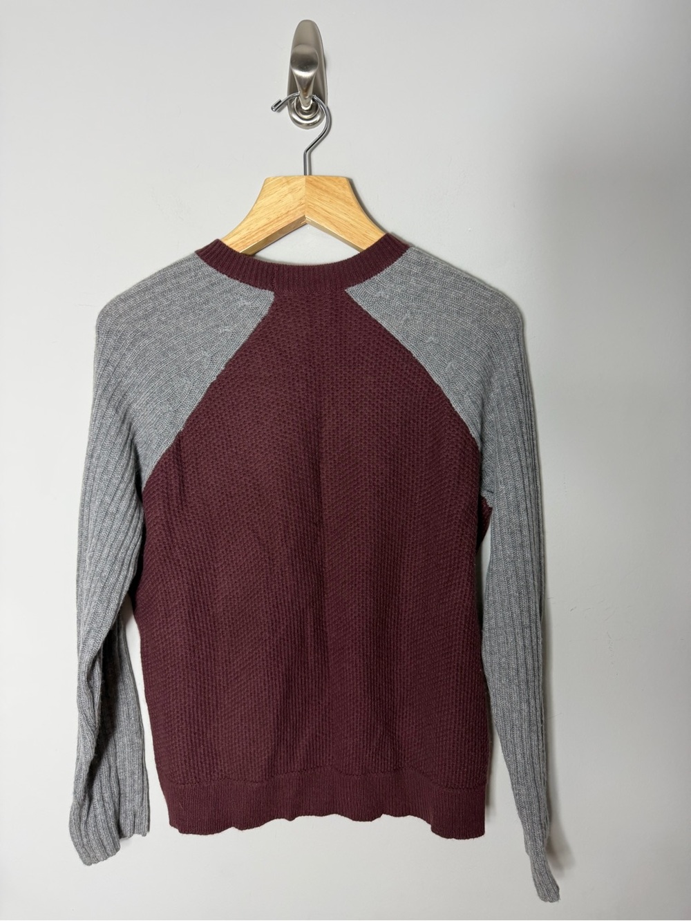Reed Krakoff Cashmere Colorblock Sweater – Size Small Raglan *e - Picture 8 of 8